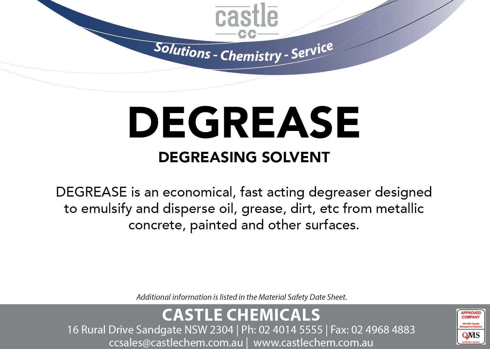 DEGREASE