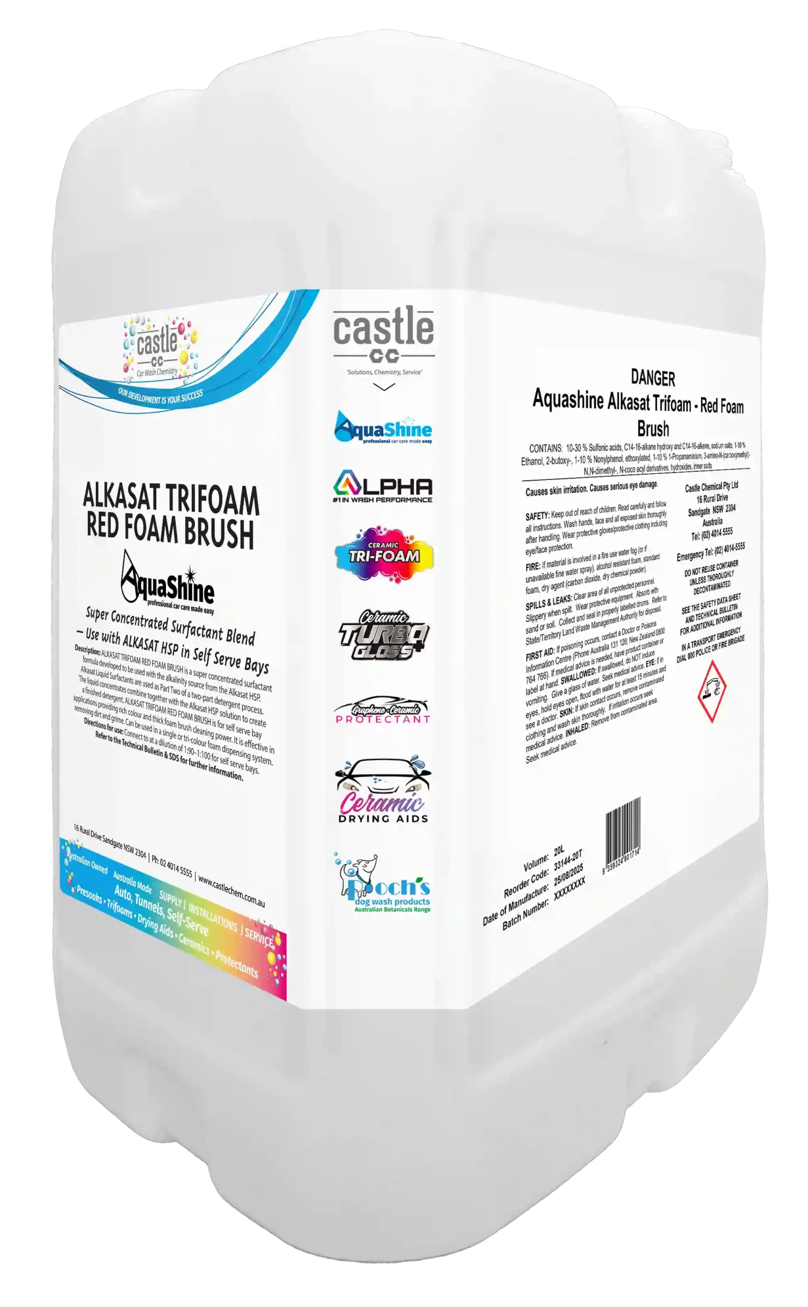 Alkasat Tri Foam Red