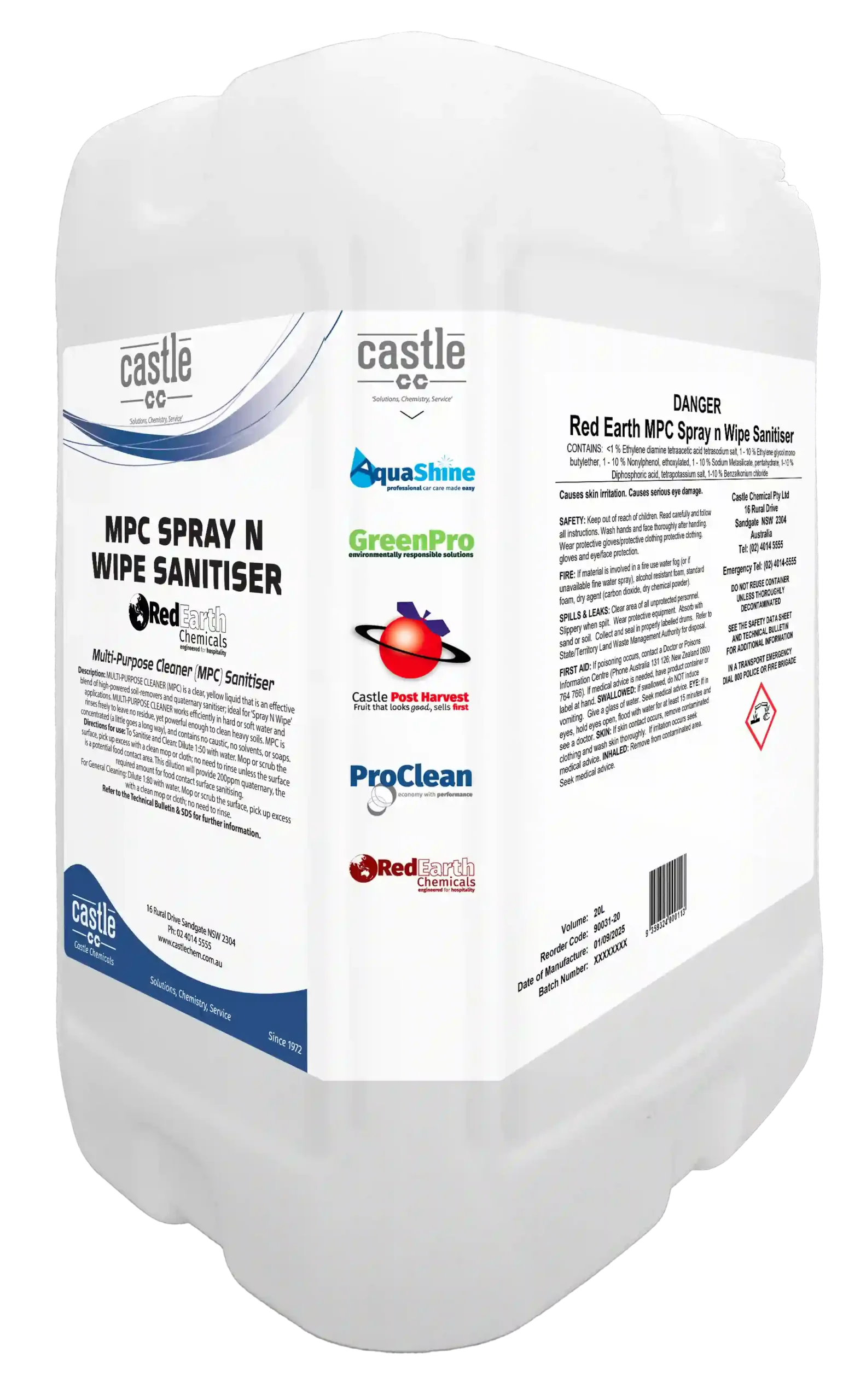 Red Earth Multi Purpose Cleaner (MPC) Spray and Wipe
