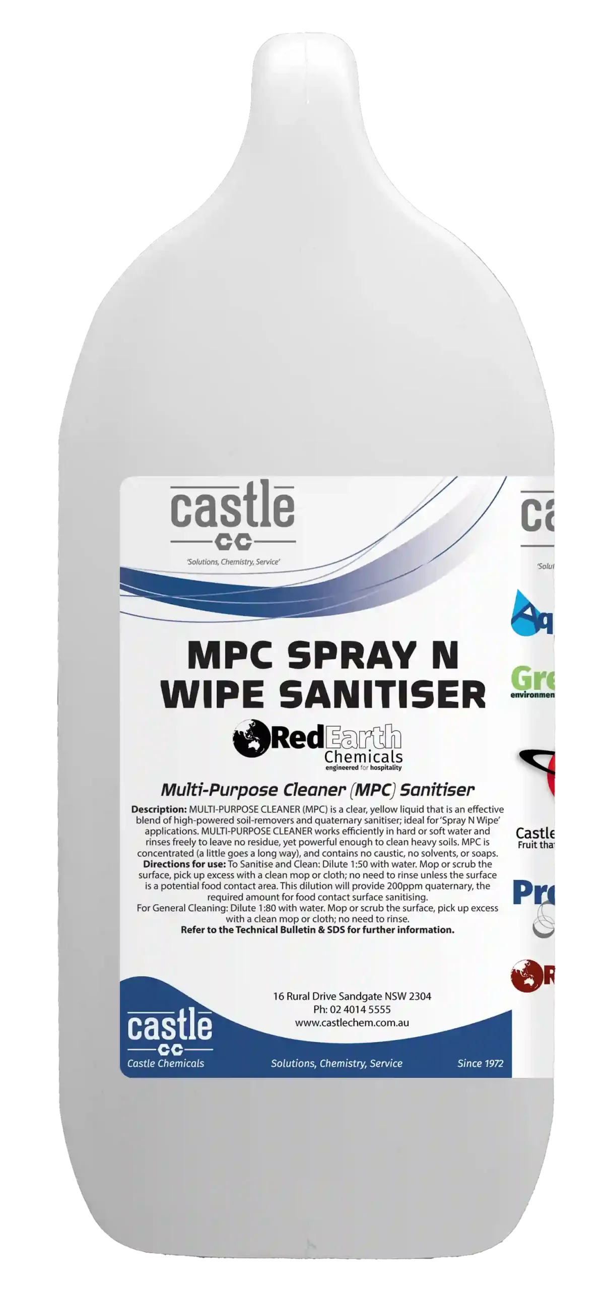 Red Earth Multi Purpose Cleaner (MPC) Spray and Wipe - Image 2