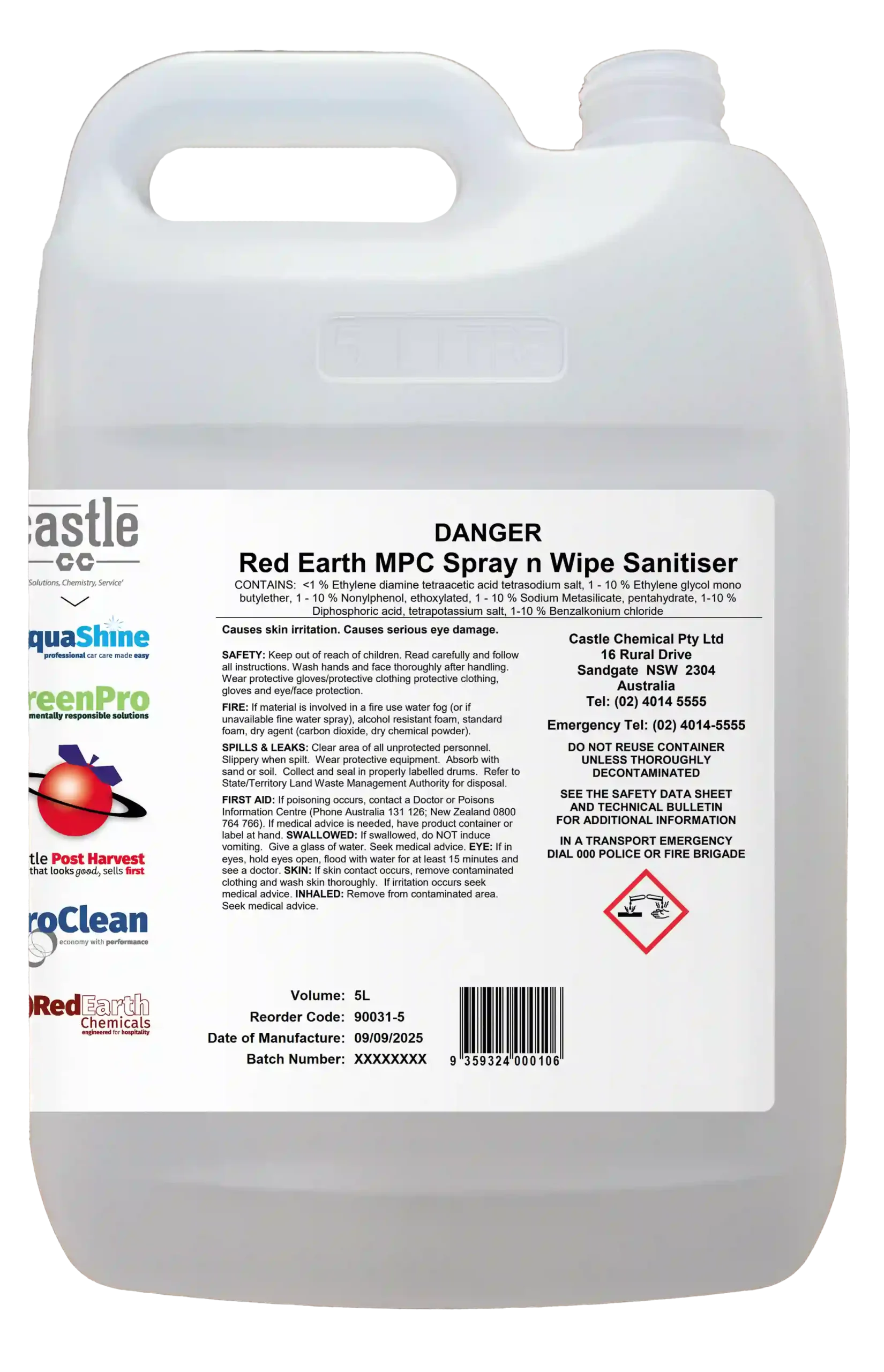 Red Earth Multi Purpose Cleaner (MPC) Spray and Wipe - Image 3
