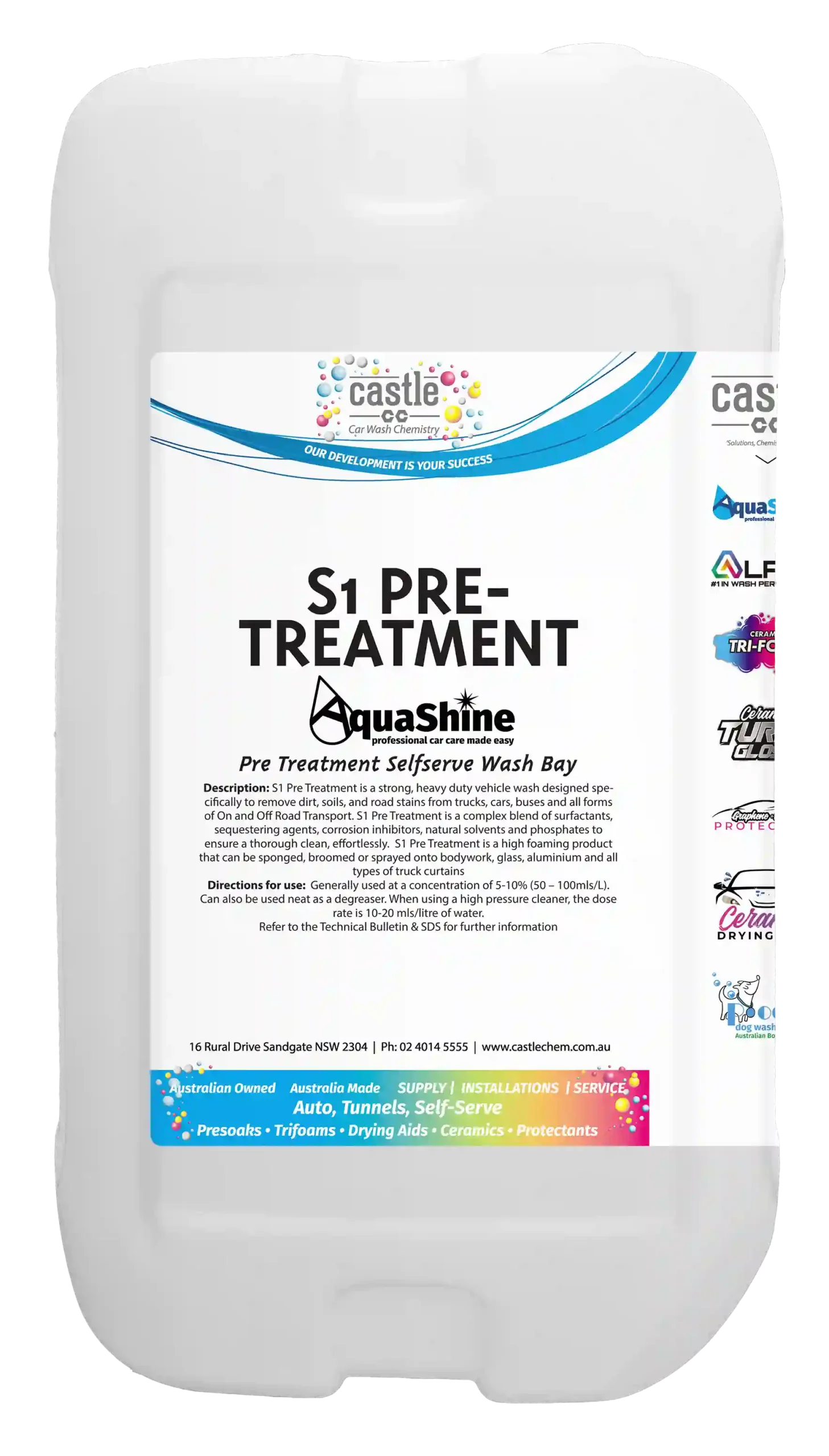 Aquashine S1 Pre Treatment/Soak - Image 4