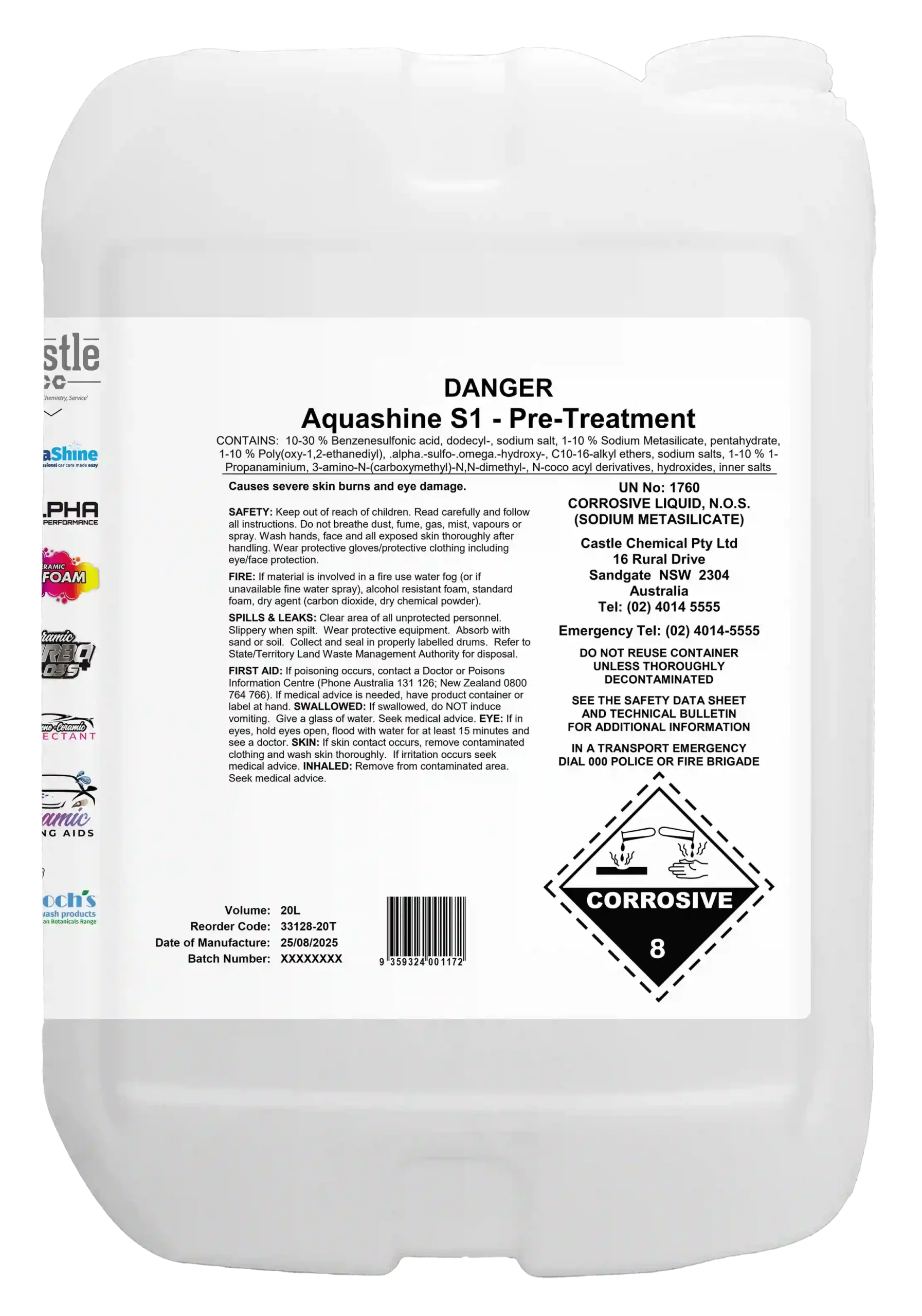 Aquashine S1 Pre Treatment/Soak - Image 5