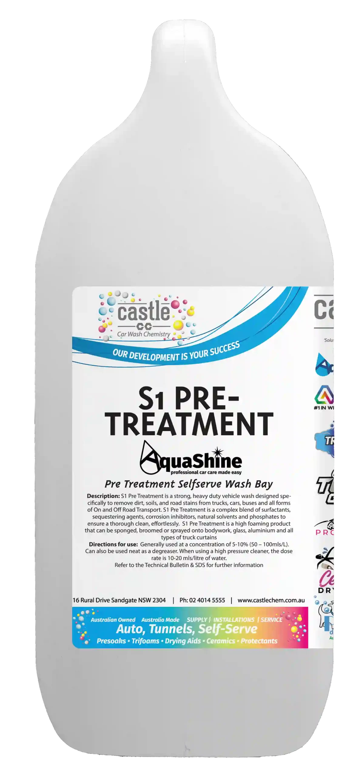 Aquashine S1 Pre Treatment/Soak - Image 2