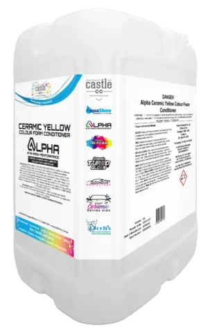 Alpha Ceramic Yellow Colour Foam Conditioner