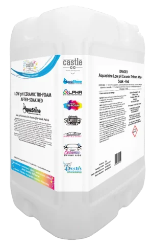 Aquashine Low pH Ceramic Trifoam After-Soak Red