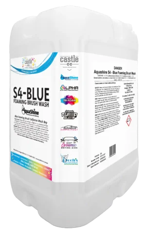 Aquashine S4 Blue Foam Brush Wash